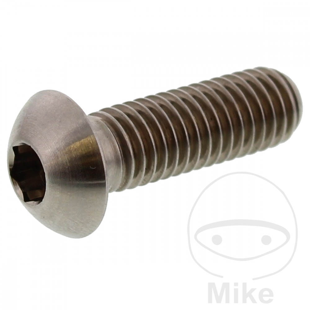 JMP šrouby brzdového kotouče M8X1.25 mm 25 mm Titan BMW C1 125 00-04, C1 125  ABS 00-04, C1 200 01-04, C1 200  ABS 01-04, F 800 800 S 06-10, F 800 800