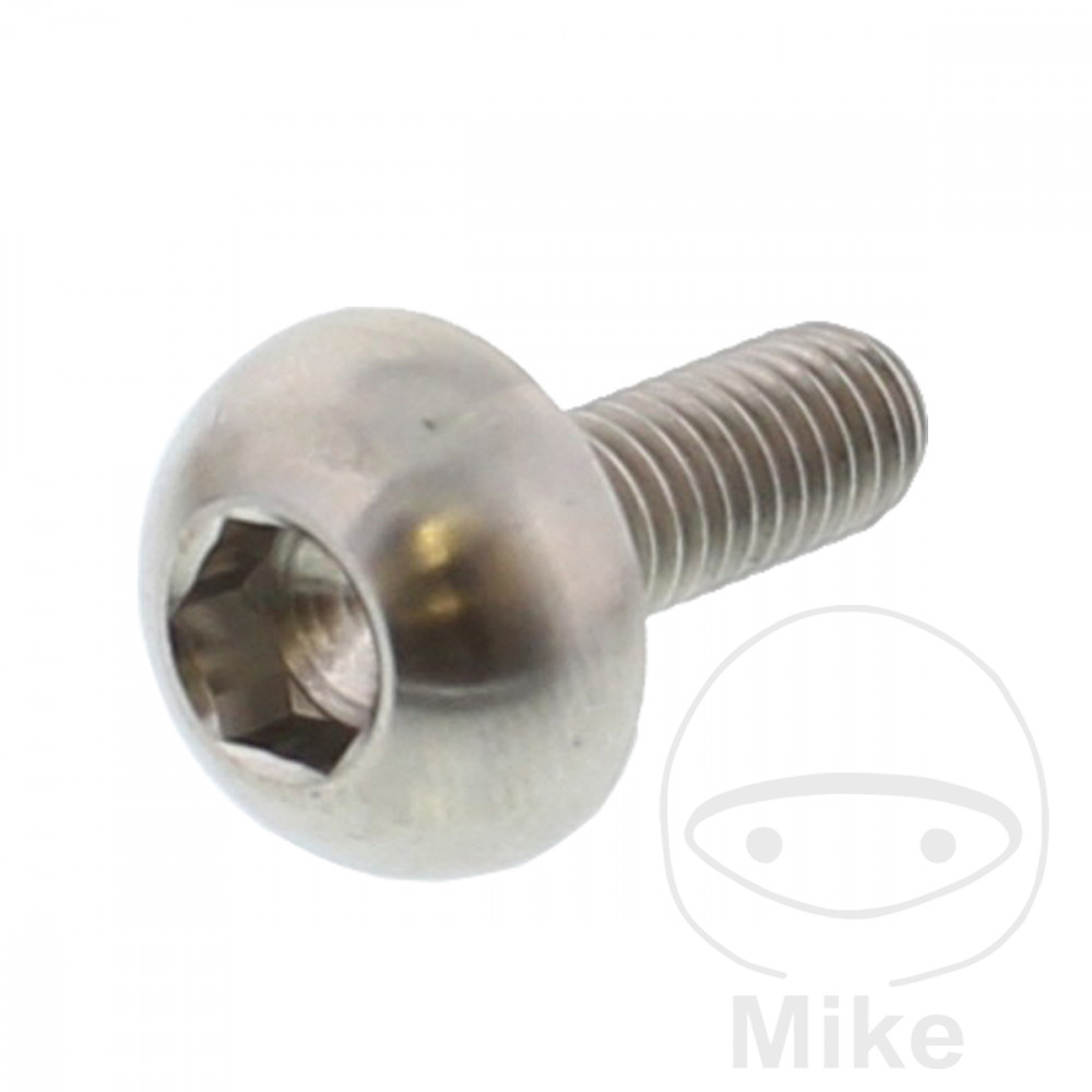 JMP šrouby brzdového kotouče M6X1.00 mm 17 mm Titan HONDA CB 600 F HORNET 98-15, CB 600 S F2 HORNET S 00-03, CB 600 FA HORNET ABS 07-15, CB 900 F HORNET 02-06, CB 1000 R 08-16, CB 1000 RA ABS 08-16, CB 1100 SF X-11 00-03...