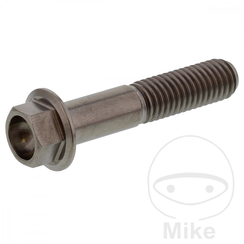JMP šroub šestihranný M8X1.25 40 mm Titan HONDA CLR 125 CITYFLY 98-00, CLR 125 CITYFLY 80 KM/H 98-00, CR 125 R 95-07, CR 250 R 95-07, CR 500 R 95-01, CRF 250 R 04-25, CRF 250 X 04-19...