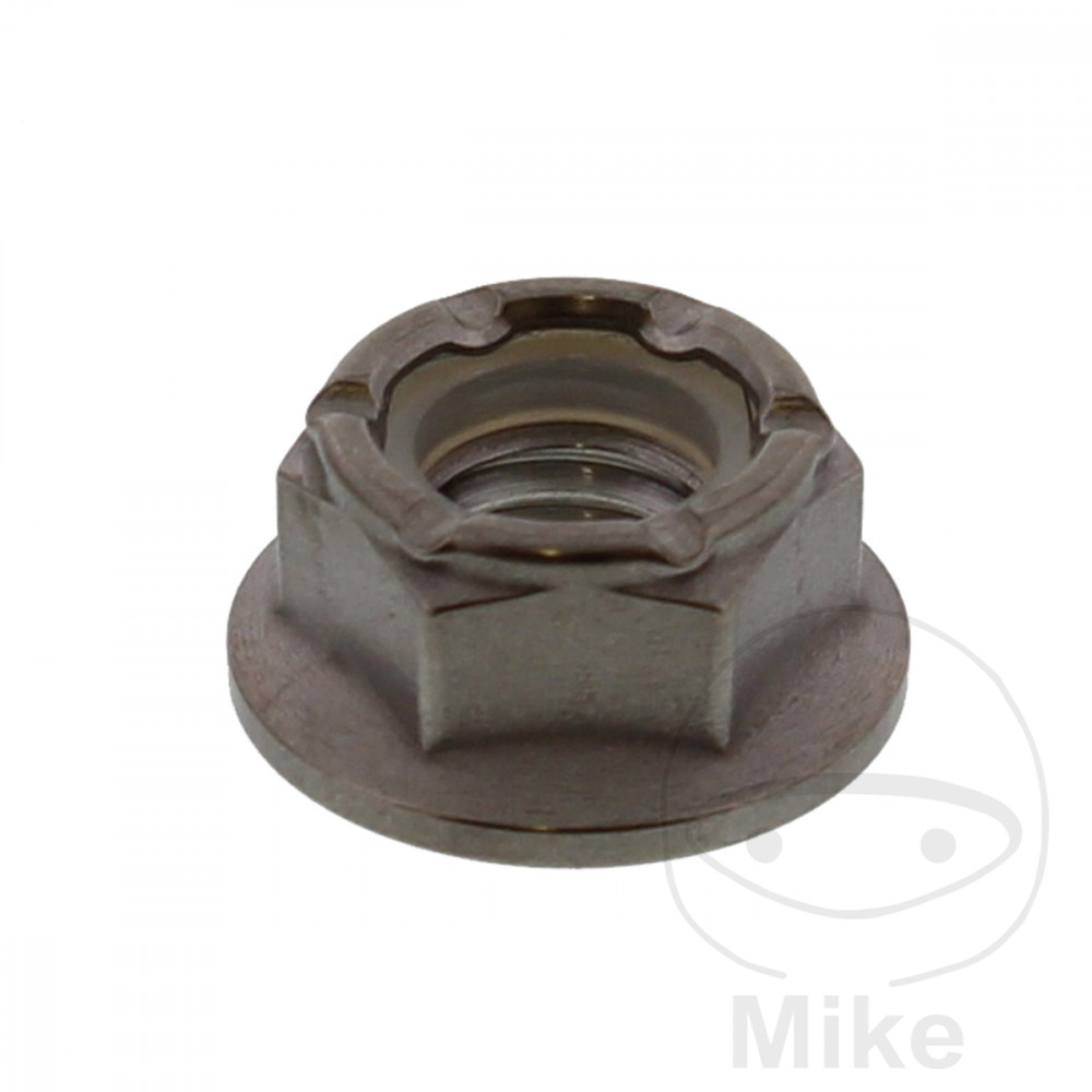 Levně JMP vázací matka M8X1.25 mm Titan APRILIA PEGASO 650 97-00, PEGASO 650 IE 01-04, PEGASO 650 IE FACTORY 07-10, PEGASO 650 GARDA 98-00, PEGASO 650 IE