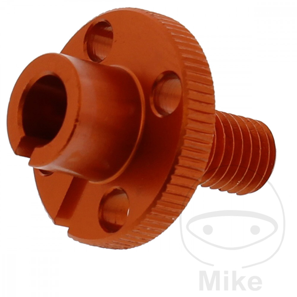 Seřizovací šroub lanka M10 Alu oranžový