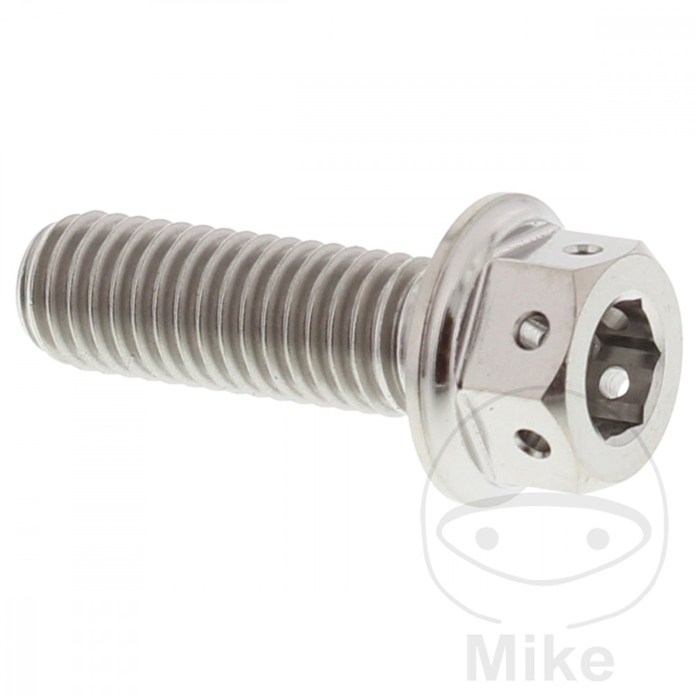 JMP šroub Dualdrive M8X1.25 mm 25 mm Titan APRILIA AMICO 50 GL 96-99, AREA 51 50 LC 98, AREA 51 50 LC  KAT 99-02, AREA 51 50 LC SBK KAT 00-02, COMPAY 50 CUSTOM 10-13, COMPAY 125 CUSTOM 09-13, HABANA 50 99...