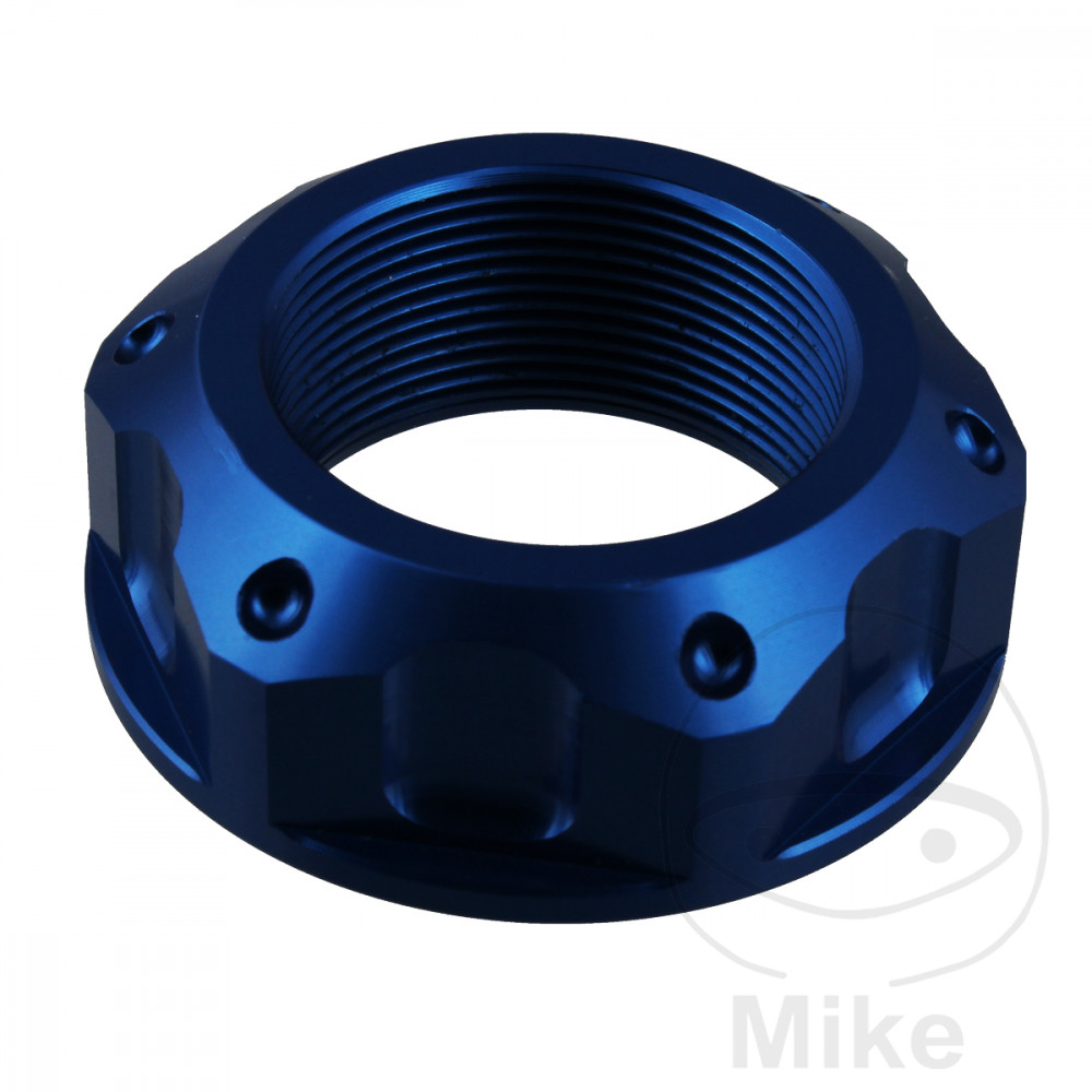 Matka krku řízení M25X1.00 mm Alu modrý