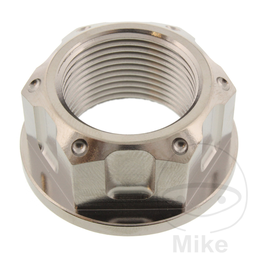 JMP matice osa M24X1.5 mm Titan BMW HP4 1000 ABS 12-16, HP4 1000 COMPETITION ABS 13-16, S 1000 RR 09-12, S 1000 RR ABS 09-19, S 1000 R ABS 13-19, S 1000 RR PRO ABS 17-18, S 1000 R ABS DTC 17-19...