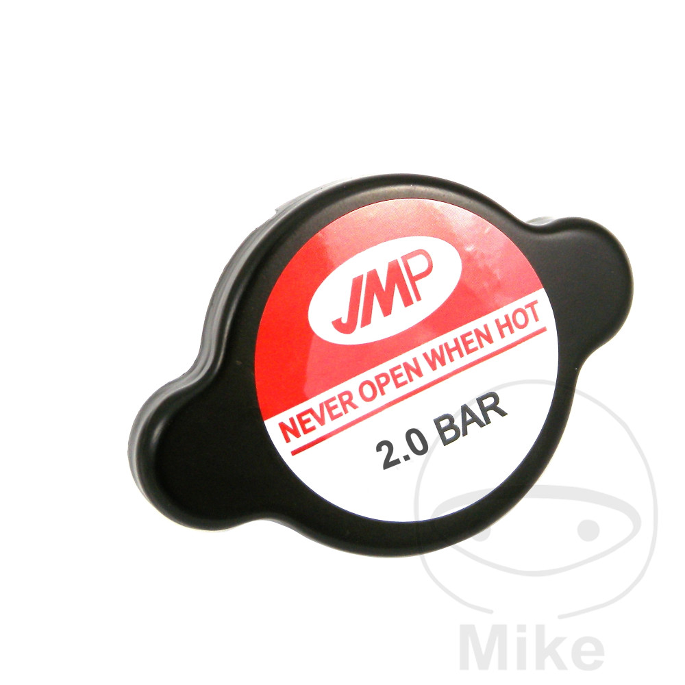 JMP víčko chladiče 2.0 BAR pro japonské motocykly HONDA CR 80 RB 19 PALCŮ 96-02, CR 80 R 19 PALCŮ 85-86, CR 80 R 85-95, CR 85 R 05-08, CR 85 RB 19 PALCŮ 05-08, CR 125 R 84-07, CR 250 R 84-07...
