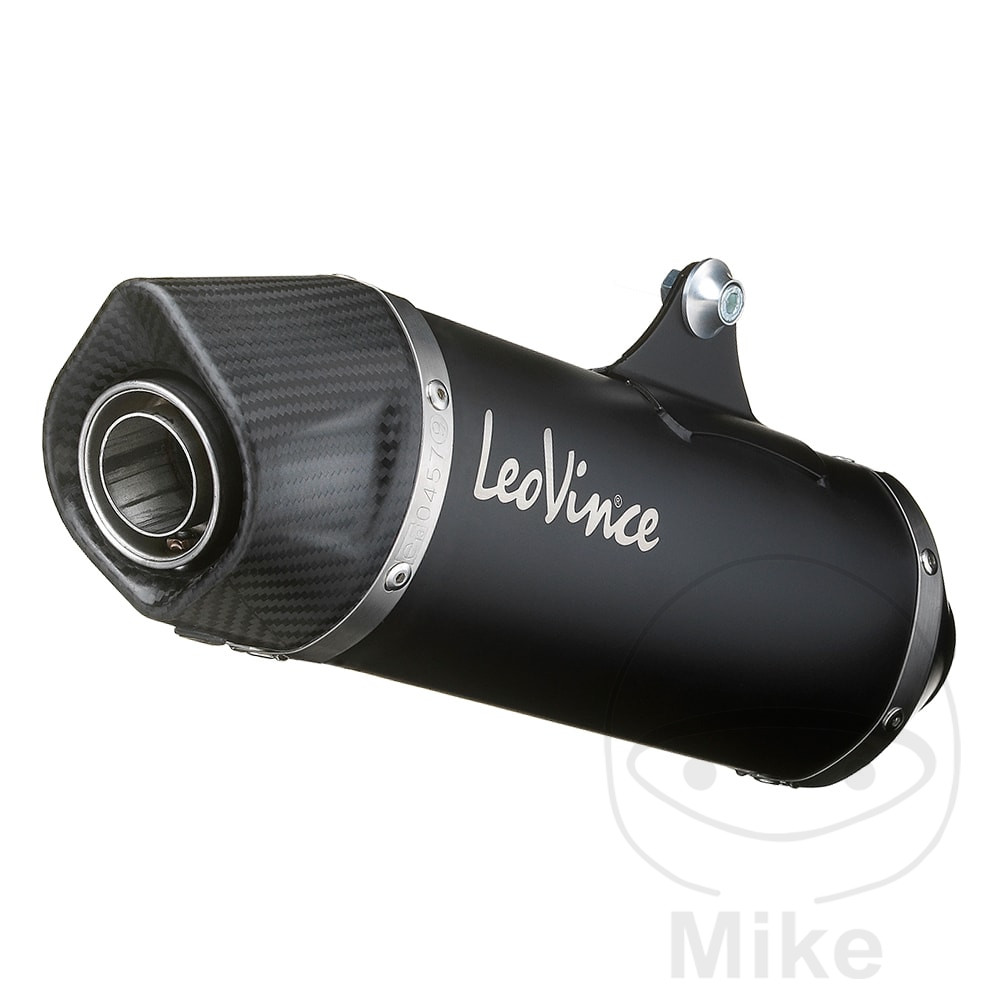 Leo Vince tlumič výfuku nerez NERO Slip-On KTM ADVENTURE 1090 ABS 17-19, ADVENTURE 1090 R ABS 17-19, ADVENTURE 1090 L ABS 18, ADVENTURE 1090 L ABS A2 18, SUPER ADVENTURE 1290 S LC8 ABS 17-20, SUPER ADVENTURE 1290 R LC8 ABS 17-20, SUPER ADVENTURE 129
