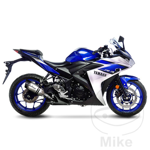 Leo Vince tlumič výfuku nerez LV PRO Slip-On YAMAHA MT-03 320 A ABS 16-17, YZF-R3 320 A ABS 15-18