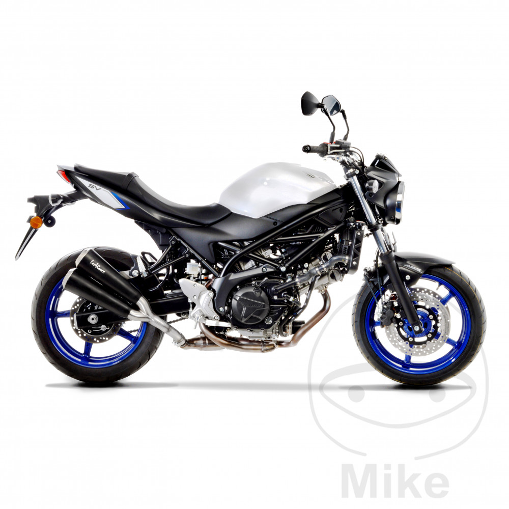 Leo Vince tlumič výfuku nerez GP DUALS Slip-On SUZUKI SV 650 A ABS 16-25, SV 650 XA ABS 18-25, SV 650 AU ABS 16-25, SV 650 XAU ABS 18-25
