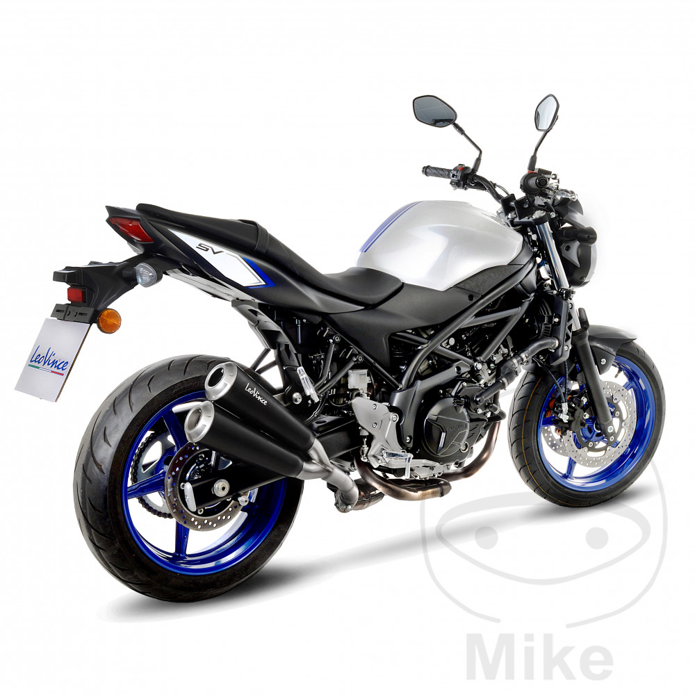 Leo Vince tlumič výfuku nerez GP DUALS Slip-On SUZUKI SV 650 A ABS 16-25, SV 650 XA ABS 18-25, SV 650 AU ABS 16-25, SV 650 XAU ABS 18-25