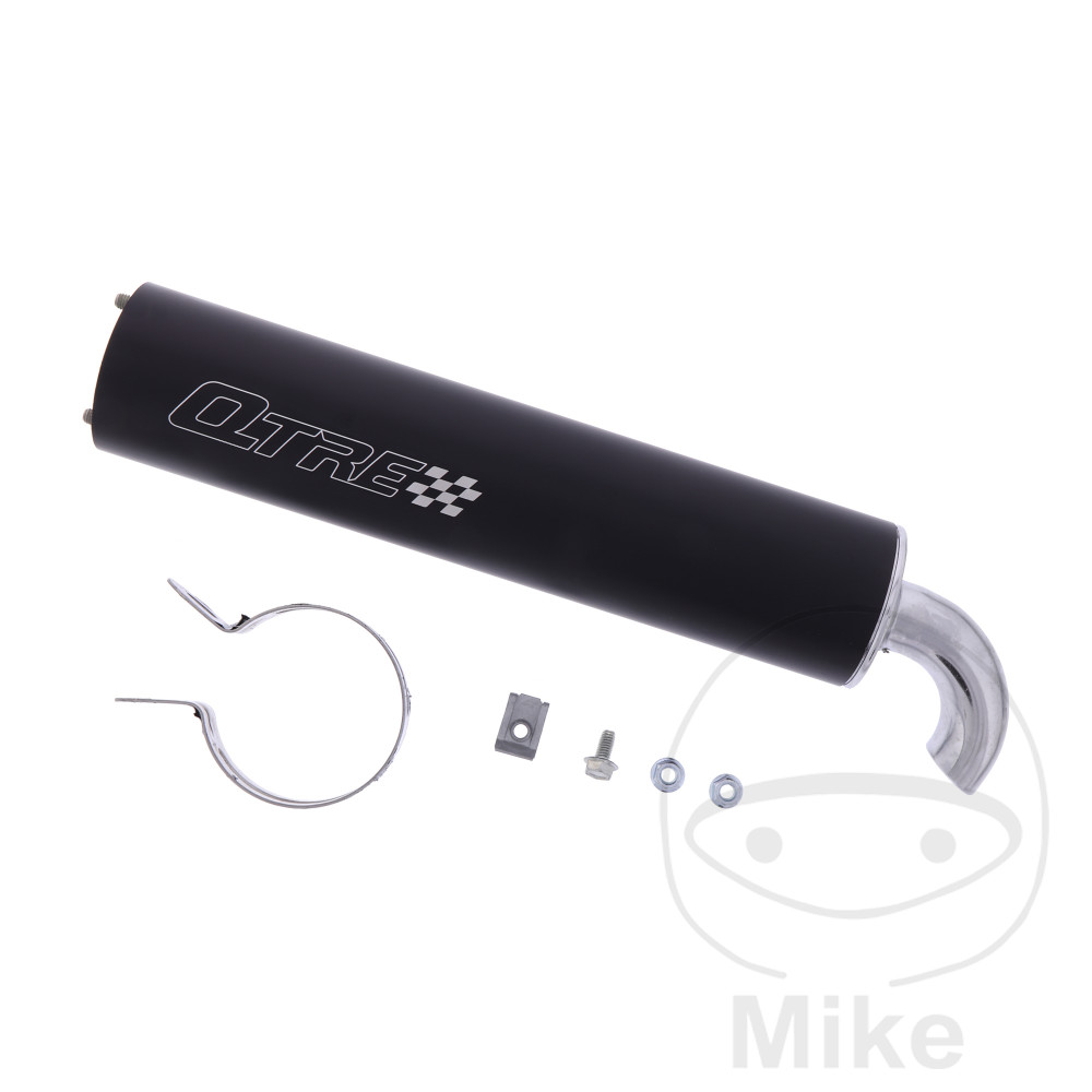 Tecnigas koncový tlumič přední Q-TRE černá ADLY/HER CHEE/HERKULES AIR TEC 1 50 AC 06-10, CHEE/HERKULES AIR TEC SSII 50 LC 09-11, CHEE/HERKULES CAT 50 98-02, CHEE/HERKULES GTA 50 BLIZZARD BLACK/RACING/LADY EURO2 10-19, CHEE/HERKULES JET 50 99-02, CHEE/HERK