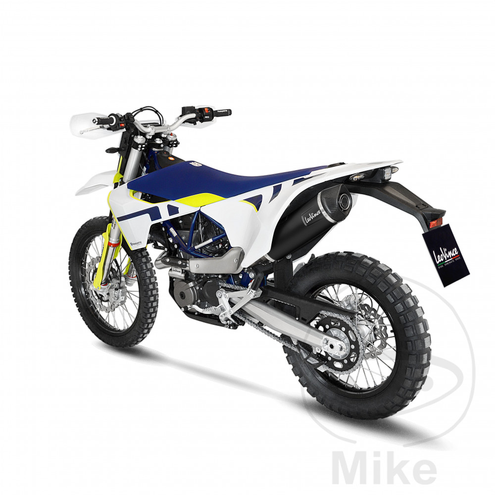 Leo Vince tlumič výfuku nerez NERO kompletní HUSQVARNA ENDURO 701  ABS 17-25, ENDURO 701 LR  ABS 20, SUPERMOTO 701 17-20, SUPERMOTO 701  ABS 21-25