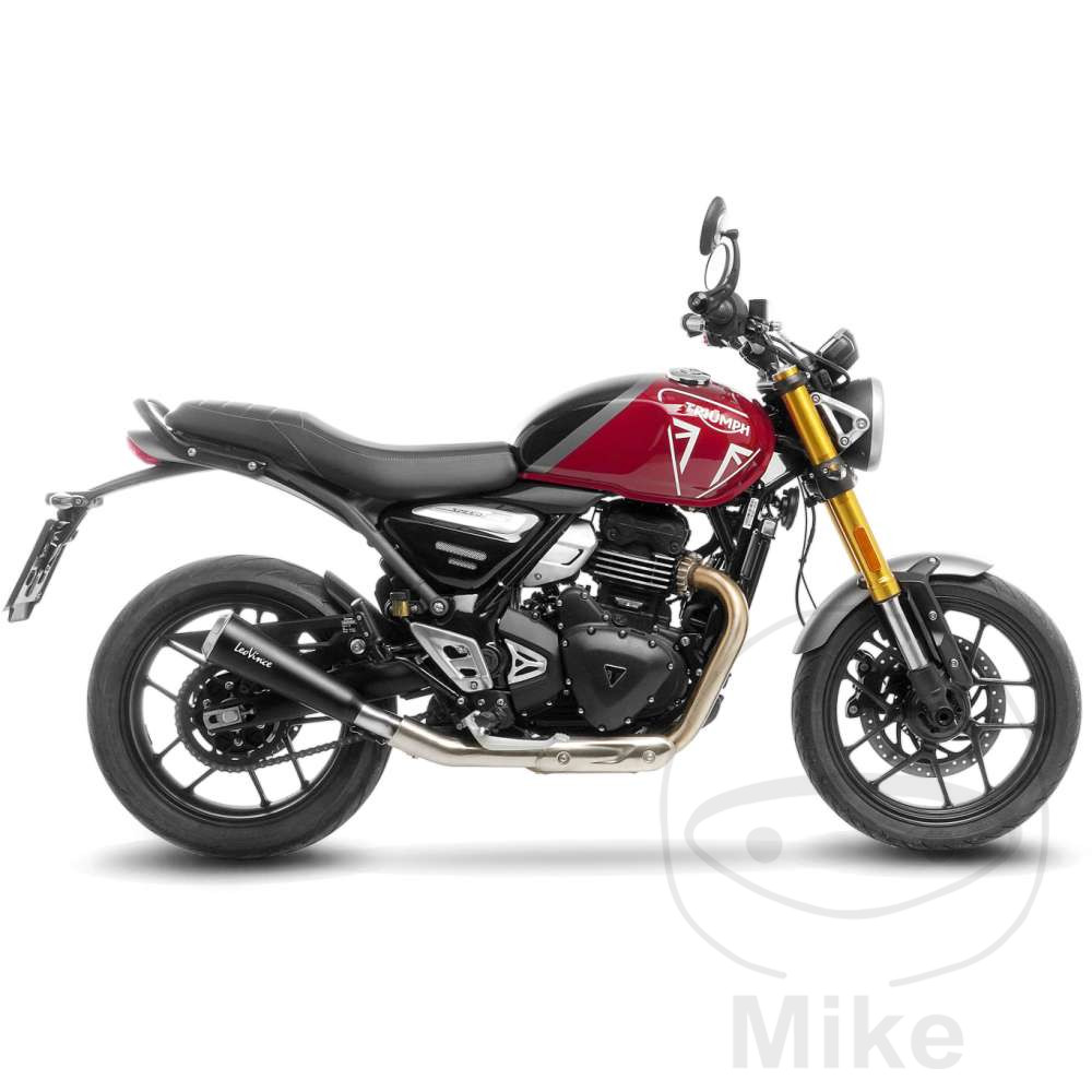Leo Vince tlumič výfuku nerez GP ONE Slip-On TRIUMPH SCRAMBLER 400 X ABS 24-25, SPEED 400 ABS 24-25