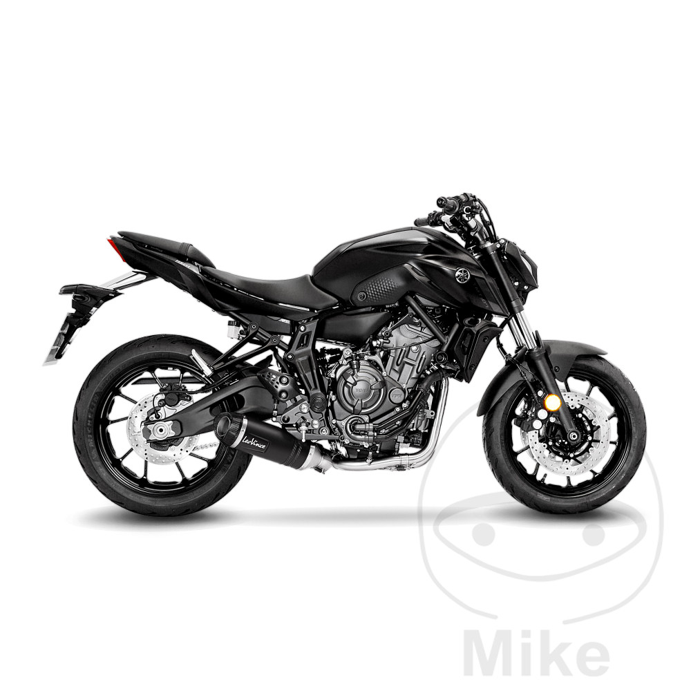 Leo Vince tlumič výfuku nerez LV ONE EVO kompletní Black Edition YAMAHA MT-07 700 A ABS MTN690 21-24, MT-07 700 A ABS MTN690-U 21-24, MT-07 700 A PURE ABS MTN690-U 23-25, MT-07 700 A PURE ABS MTN690 23-25, R7 700 ABS YZF690 21-25, R7 700 WORLD GP 60TH