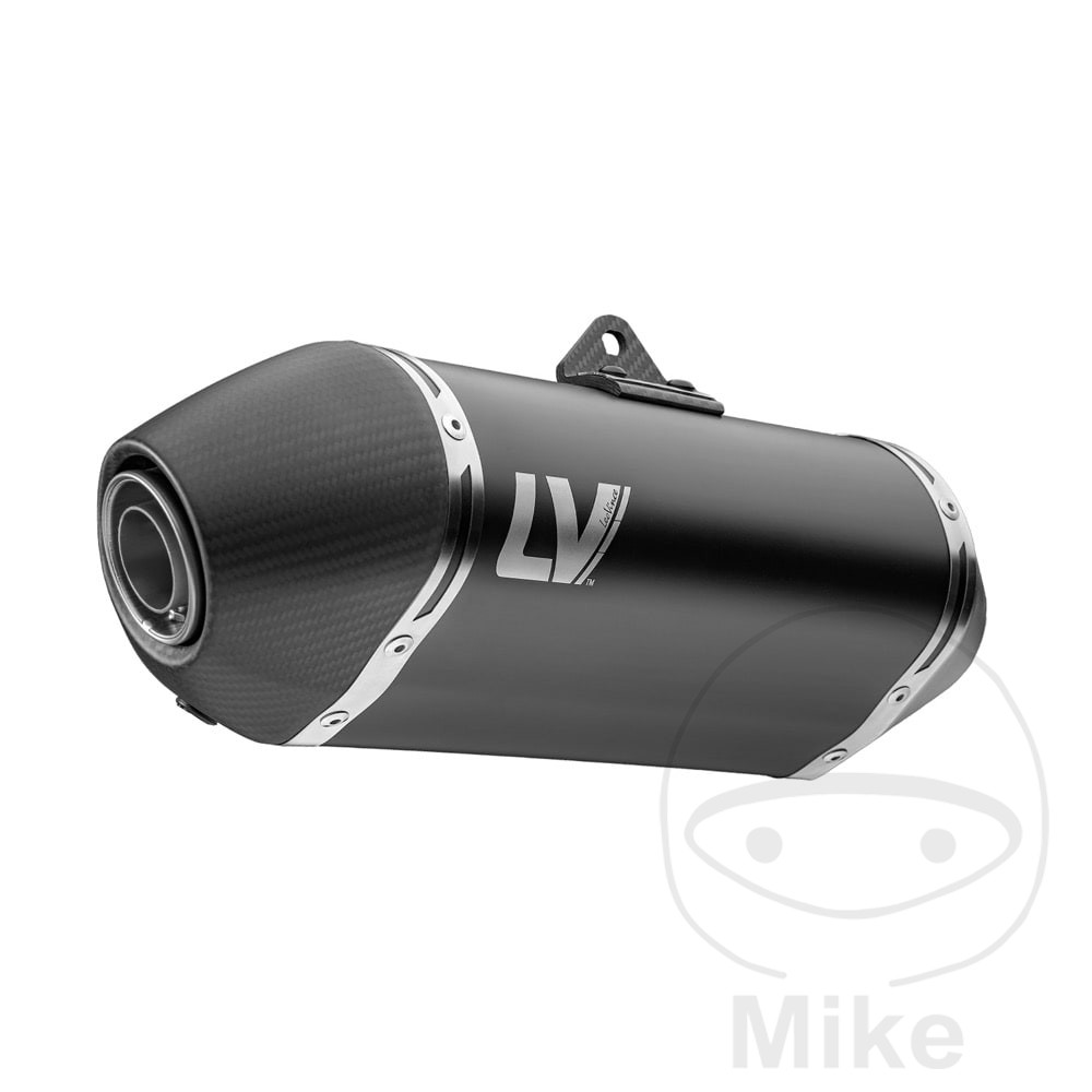 Leo Vince tlumič výfuku nerez LV-14 Slip-On Black Edition CFMOTO MT 450 ABS 24-25