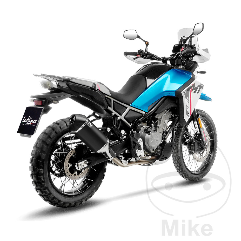 Leo Vince tlumič výfuku nerez LV-14 Slip-On Black Edition CFMOTO MT 450 ABS 24-25
