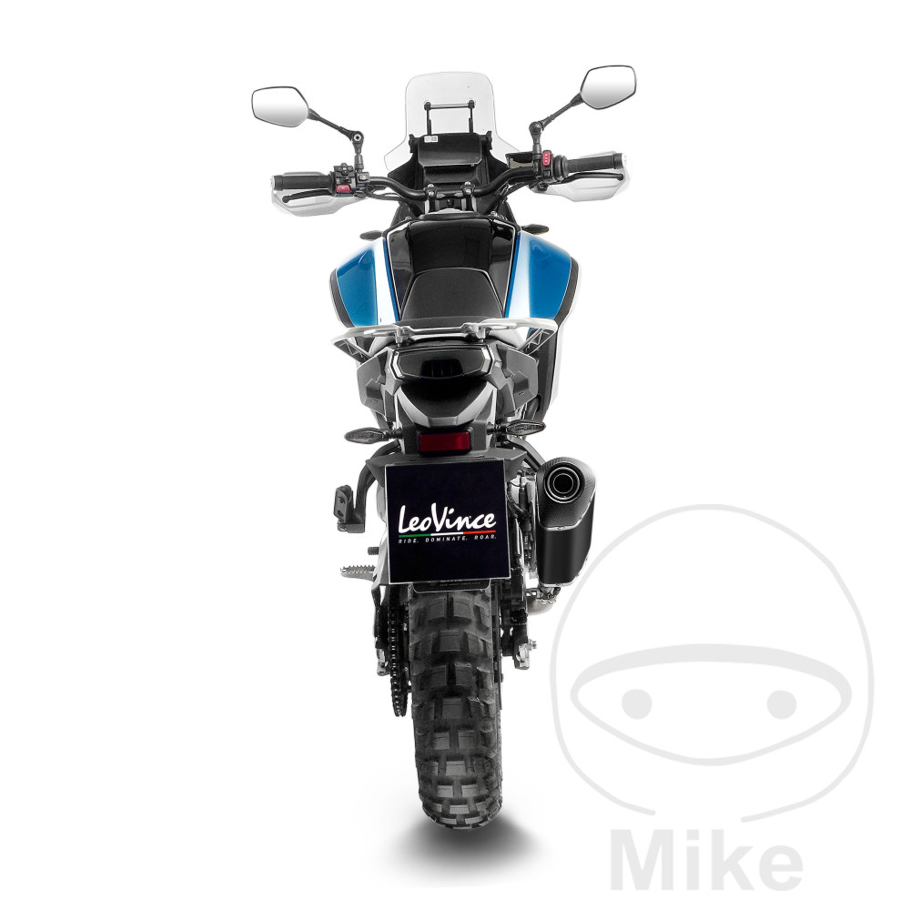 Leo Vince tlumič výfuku nerez LV-14 Slip-On Black Edition CFMOTO MT 450 ABS 24-25