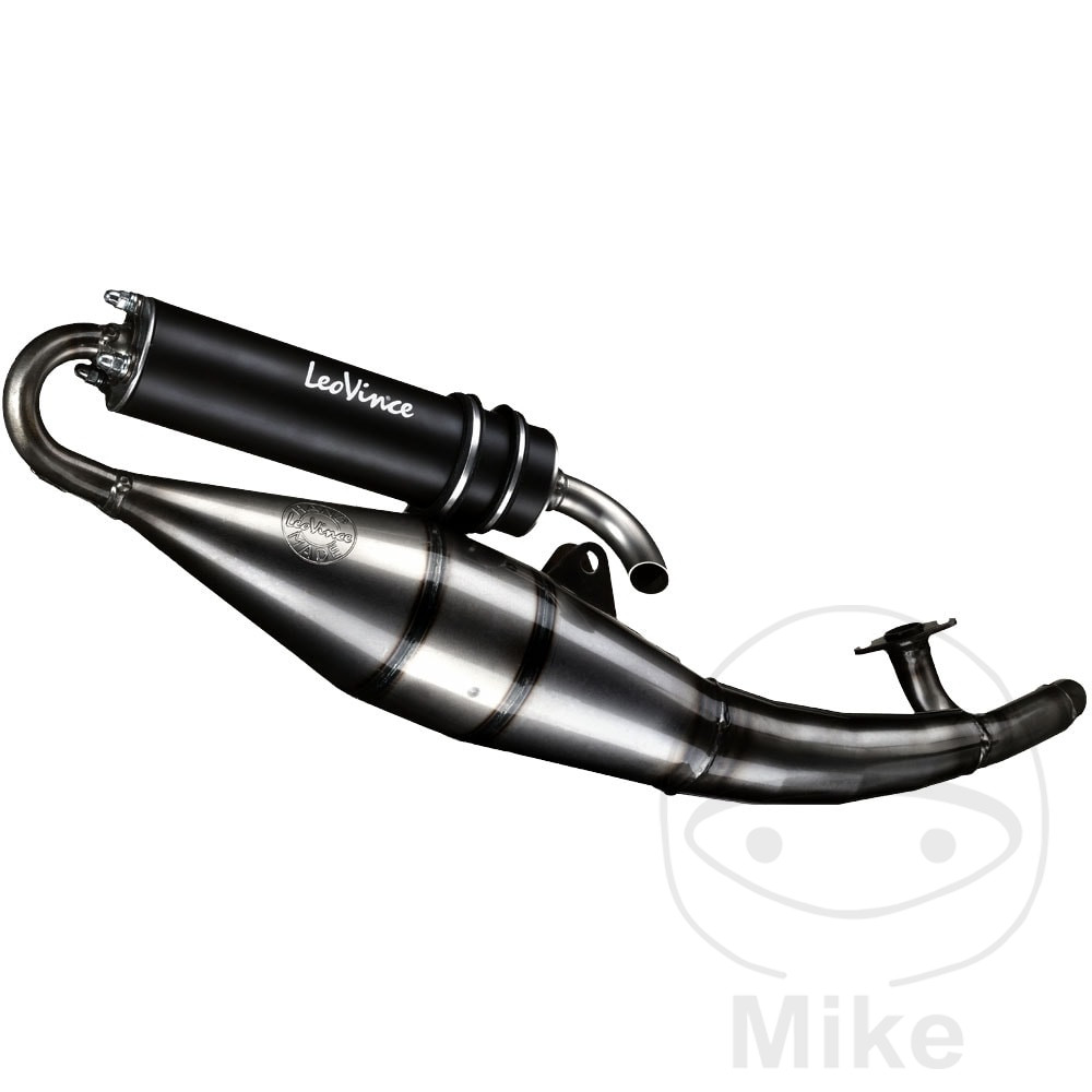 Leo Vince tlumič výfuku AL HAND MADE TT kompletní Black Edition MBK YQ 50 NITRO 98-99, YQ 50 F1 NITRO ASSISTANCE 98-99, YAMAHA YQ 50 R AEROX 99-12, YQ 50 AEROX 97, YQ 50 AEROX ULTIMATE 98