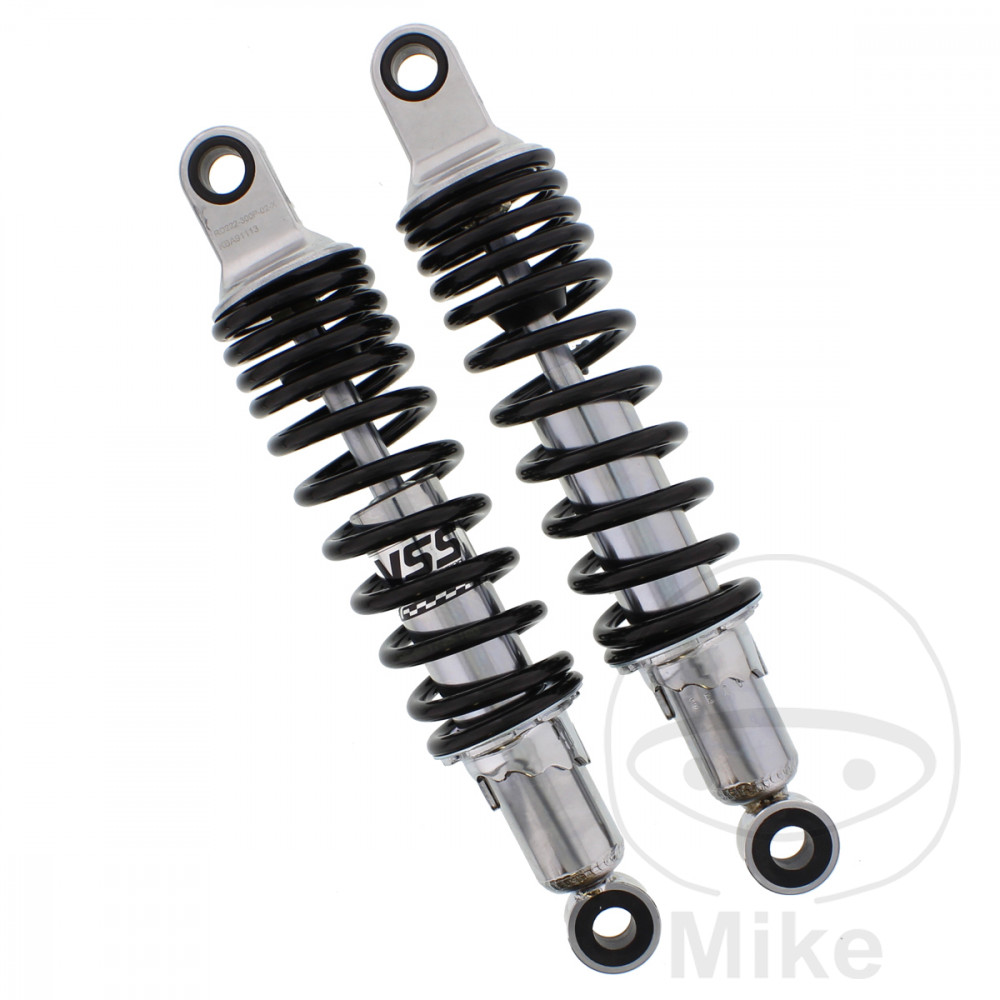 YSS zadní tlumič YSS seřiditelný KAWASAKI BJ 250 ESTRELLA 94-99, EL 250 ELIMINATOR 88-95, EN 500 90-95, SUZUKI GP 125 78, GP 125 U 78, GT 125 74-79, GT 125 E 78-79...