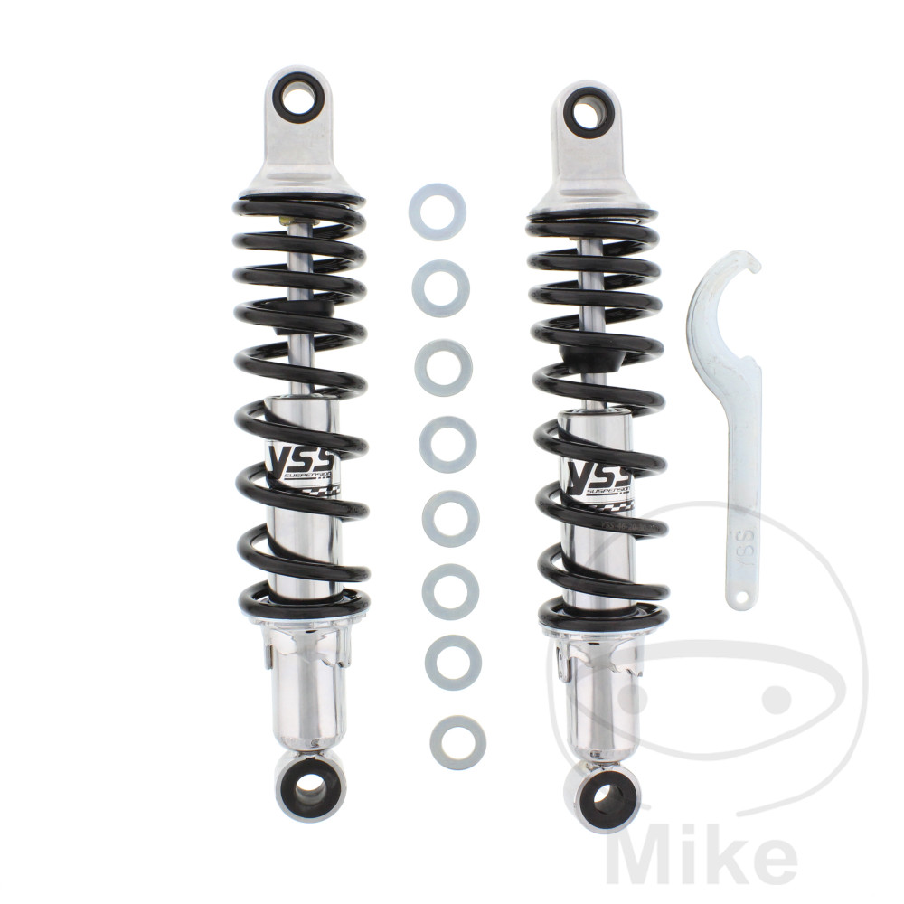 YSS zadní tlumič pár YSS seřiditelný MOTO GUZZI T3 850 75-79, GUZZI T3 850 CALIFORNIA 75-83, GUZZI T4 850 80-82, GUZZI V7 750 SPEZIAL 69-71, GUZZI V7 750 SPORT 72-74, SUZUKI VS 600 GLU INTRUDER 95-97, VS 600 GL INTRUDER 95-97...
