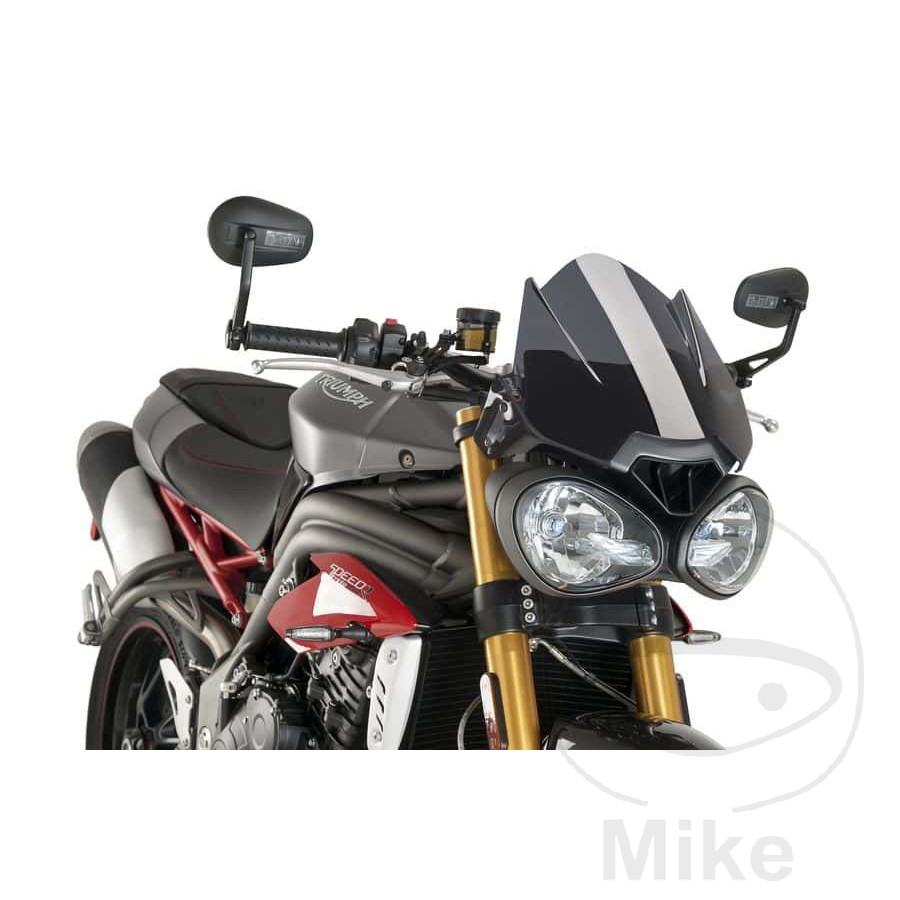 Puig plexi SPORT NEW GEN PUIG pro NB tmavá verze TRIUMPH STREET TRIPLE 765 R ABS 17-20, STREET TRIPLE 765 RS ABS 17-20, STREET TRIPLE 765 R LOW ABS 17-20