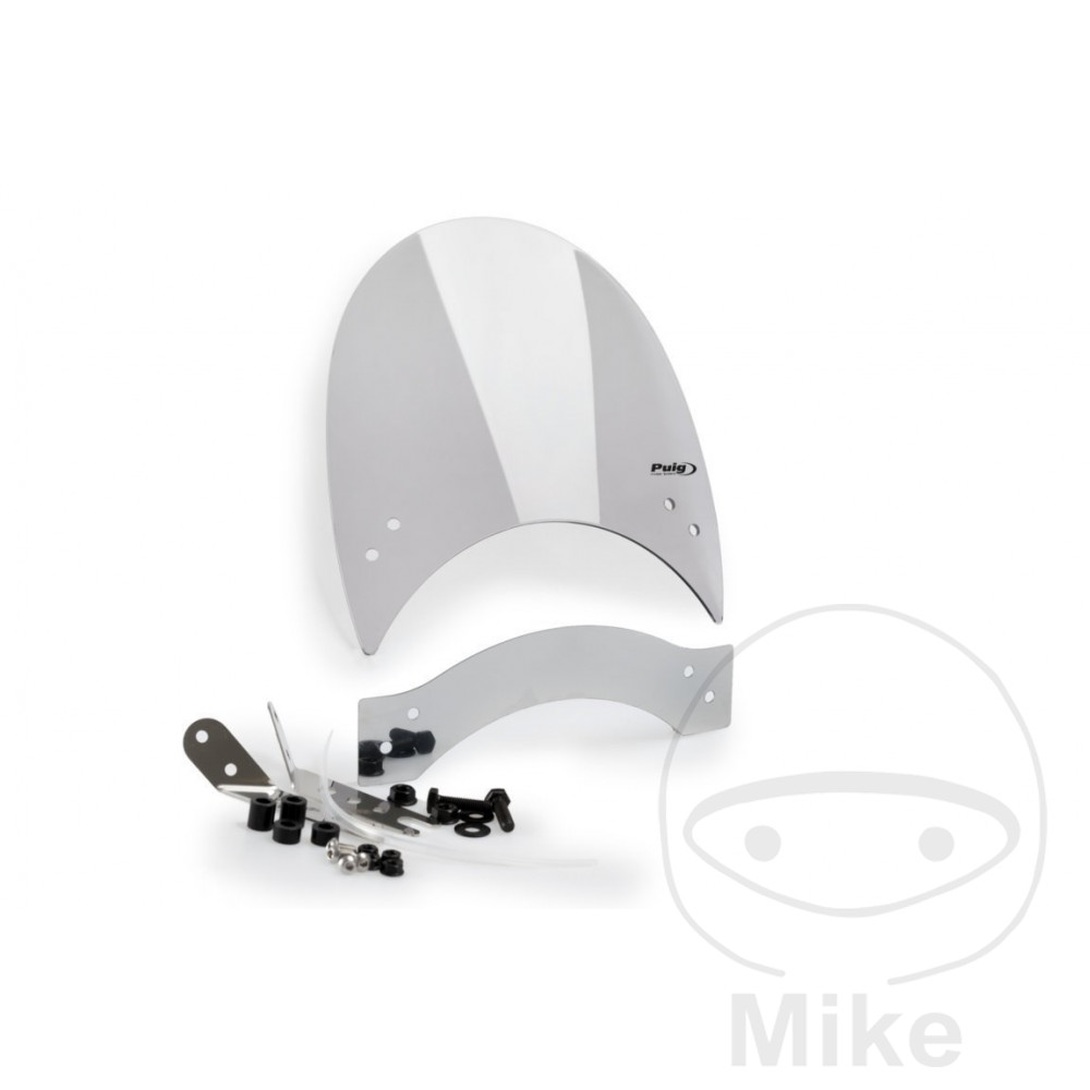 Puig plexi ROADSTER PUIG transparent APRILIA CLASSIC 125 97-01, ATU HIPSTER 125 01-04, METEORIT 125 CRUISER 98-00, BMW R 45 S 78-85, R 45 N 78-85, R 65 3SERIE MONOLEVER 85-93, R 80 /7S 77-80...