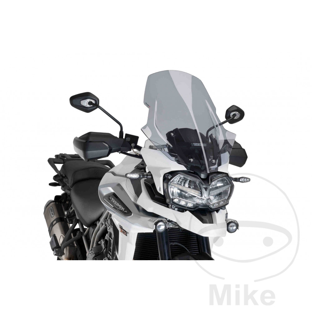 Puig plexi TOUR PUIG rauchgrau TRIUMPH TIGER 1200 XR ABS 18-19, TIGER 1200 XRX ABS 18-19, TIGER 1200 XRT ABS 18-19, TIGER 1200 XCX ABS 18-19, TIGER 1200 XCA ABS 18-19, TIGER 1200 ALPINE EDITION ABS 20-21, TIGER 1200 DESERT EDITION ABS 20-21...