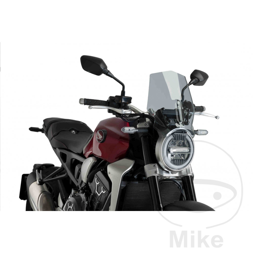 Puig plexi SPORT NEW GEN PUIG pro NB kouřová HONDA CB 650 RA NEO SPORTS CAFE ABS 19-20, CB 1000 RA NEO SPORTS CAFE ABS 18-21, CB 1000 RA NEO SPORTS CAFE + ABS 19-21, CB 1000 RA ABS 21-25, CB 1000 RA BLACK EDITION ABS 21-25
