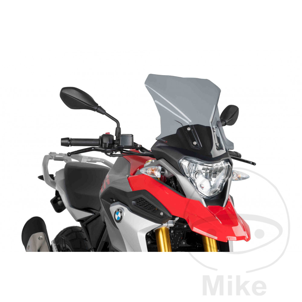 Puig plexi TOUR PUIG rauchgrau BMW G 310 GS ABS 17-24, G 310 GS EDITION 40 YEARS ABS 21
