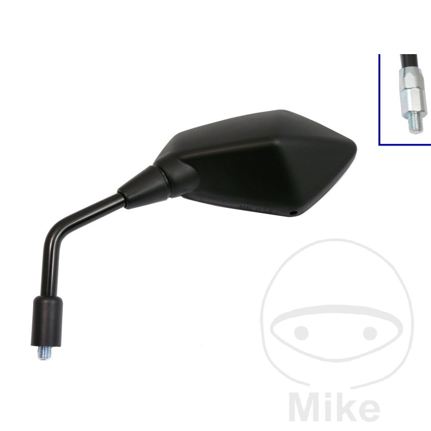 Levně JMP zrcátko černé levé KAWASAKI Z 750 ABS 11-14, Z 750 R 12-14, Z 750 R ABS 11-14
