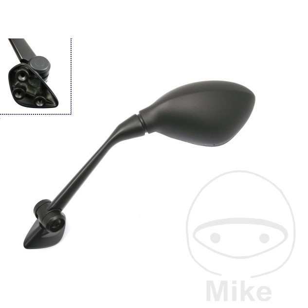 Levně JMP zrcátko černá levý BMW R 1200 RS ABS LC 15-18, R 1200 RS ABS LC DTC 17-18, R 1200 RS ABS LC ESA 15-18, R 1250 RT ABS 19-20, R 1250 RT ABS DTC