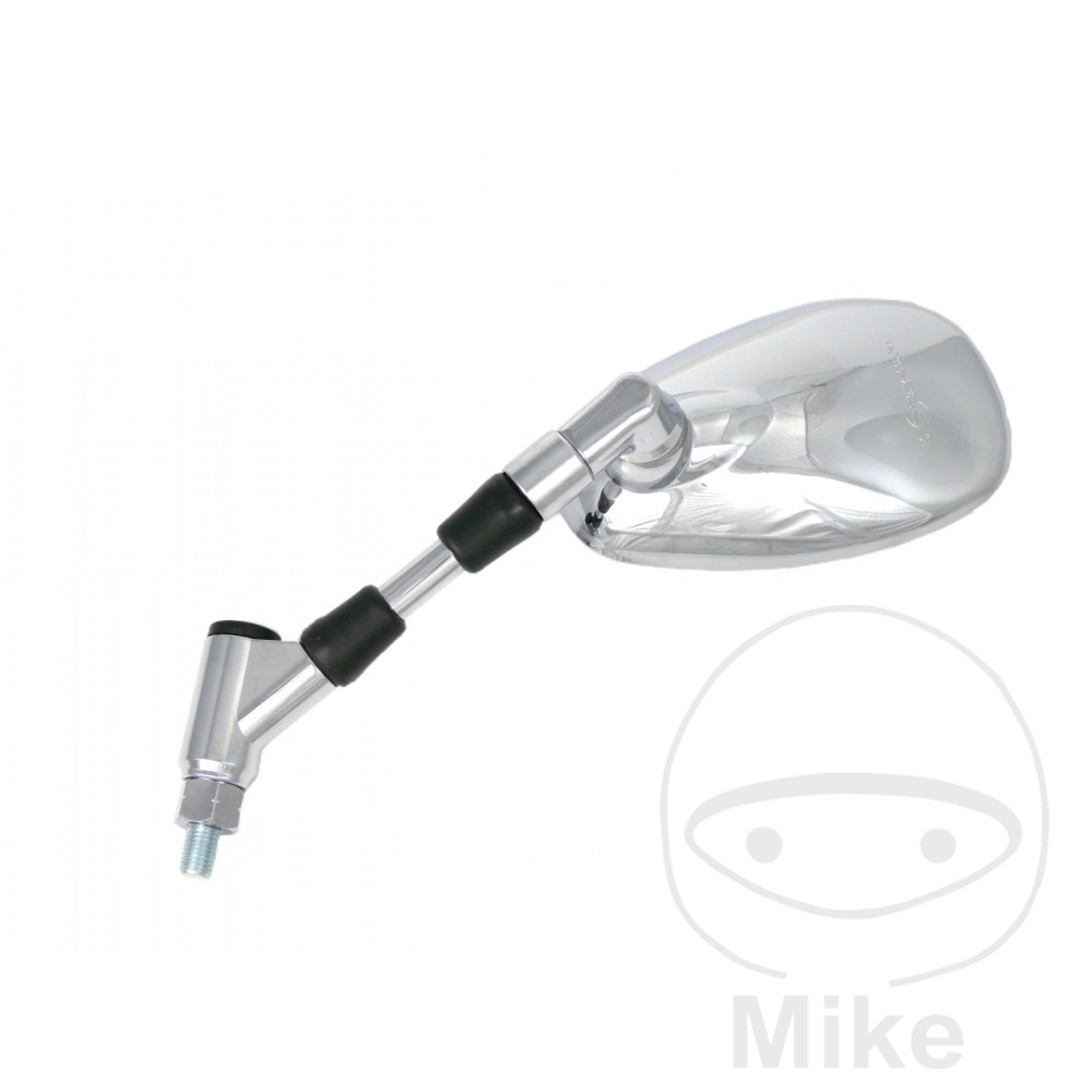 Levně JMP zrcátko chrom levý YAMAHA FZ6 600 N 04-07, FZ6 600 NS 05-06, FZ6 600 NA ABS 07-08, FZ6 S2 600 NAHG ABS 07-10, FZ6 S2 600 NHG 07-10, VMX-17 1700