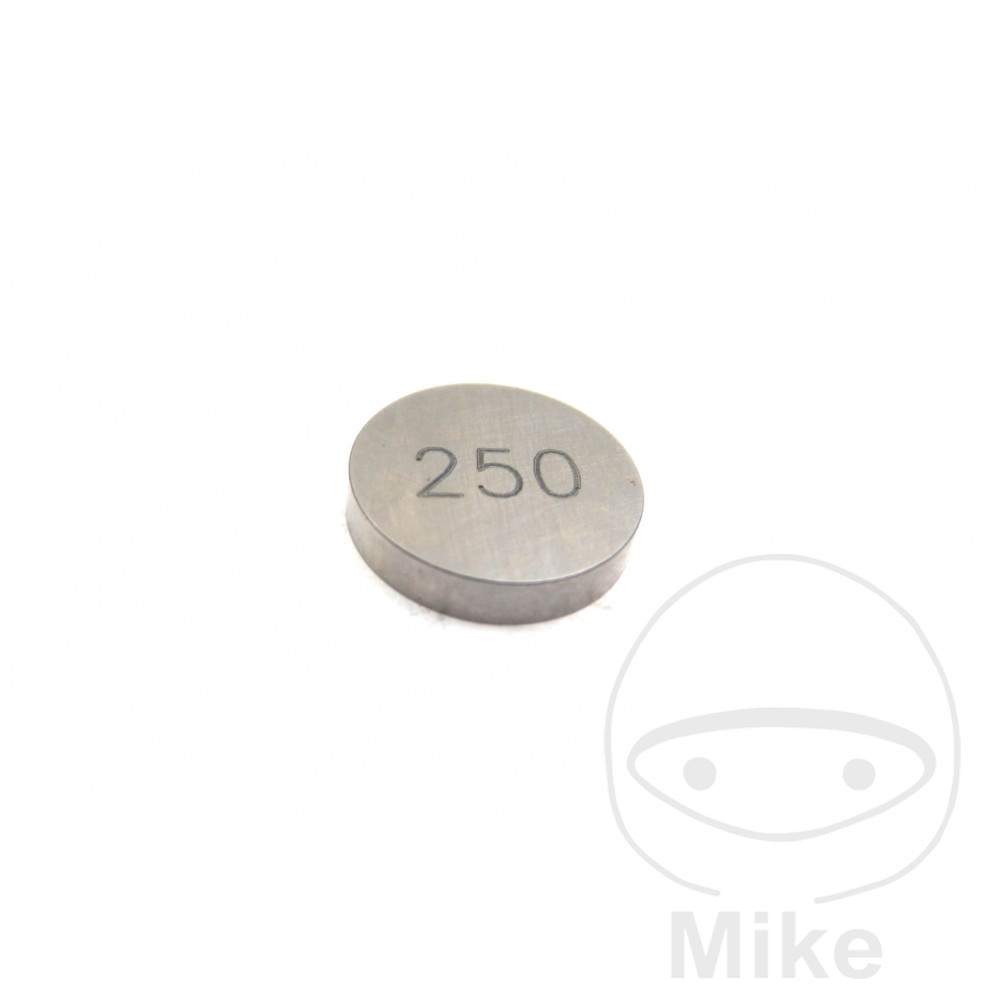 JMP valve shim 13 mm 2.50 MTI 7470060 KAWASAKI GPZ 400 85, GPZ 550 UNI TRAK 84-89, GPZ 750 UNI TRAK 85, GPZ 1100 UNI TRAK 83-85, GT 550 83-01, GT 750 82-85, Z 400 F 84...