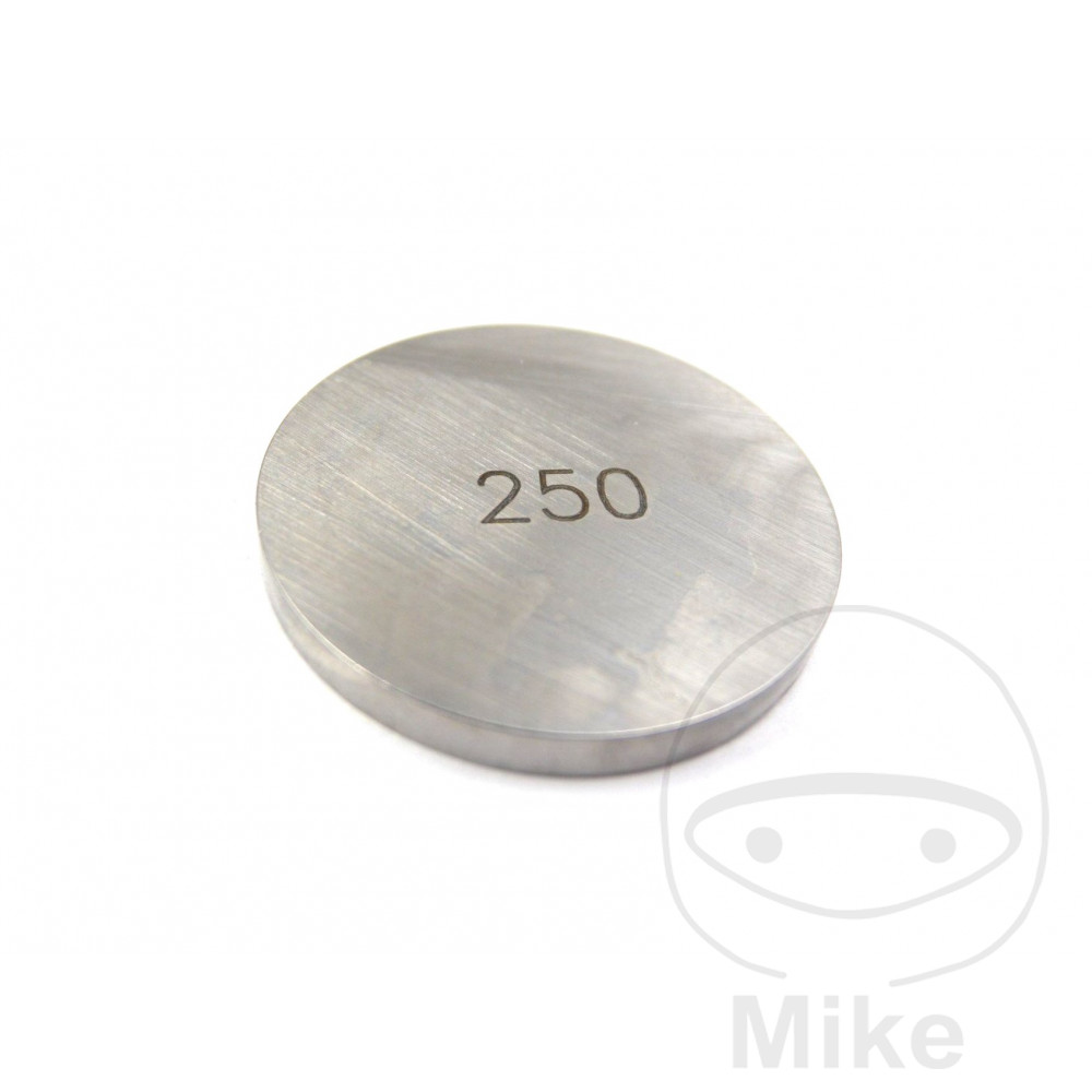 JMP valve shim 25 mm 2.50 MTI 7470109 HONDA CB 750 K 78-82, CB 750 F BOL D´OR 80-82, CB 750 C CUSTOM 81-83, CB 750 F2 BOL D´OR 82, CB 900 F BOL D´OR 79-83, CB 900 F2 BOL D´OR 81-83, CB 1100 R 81-83...