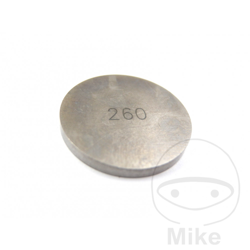 JMP valve shim 25 mm 2.60 MTI 7470111 HONDA CB 750 K 78-82, CB 750 F BOL D´OR 80-82, CB 750 C CUSTOM 81-83, CB 750 F2 BOL D´OR 82, CB 900 F BOL D´OR 79-83, CB 900 F2 BOL D´OR 81-83, CB 1100 R 81-83...