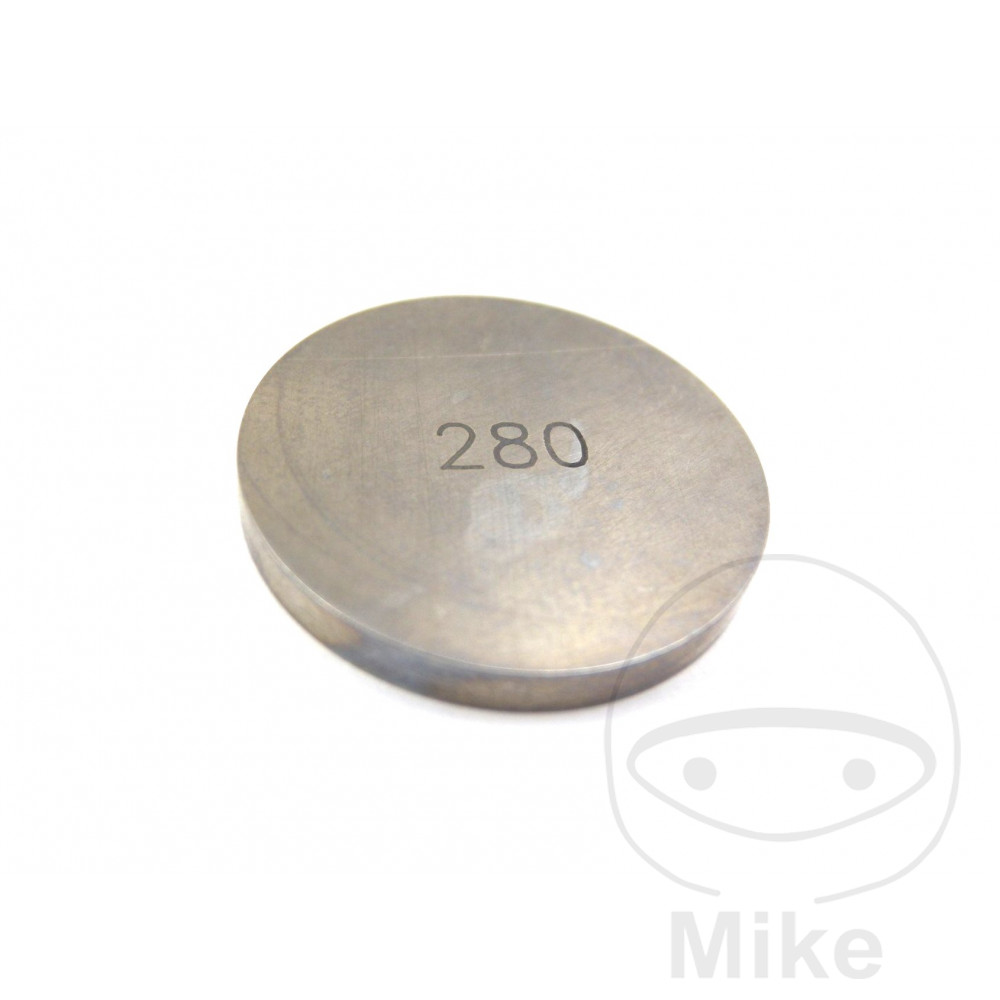 JMP valve shim 25 mm 2.80 MTI 7470116 HONDA CB 750 K 78-82, CB 750 F BOL D´OR 80-82, CB 750 C CUSTOM 81-83, CB 750 F2 BOL D´OR 82, CB 900 F BOL D´OR 79-83, CB 900 F2 BOL D´OR 81-83, CB 1100 R 81-83...