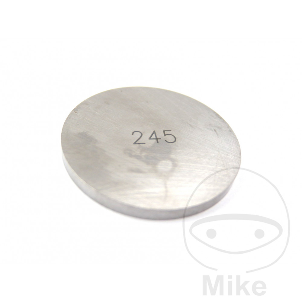 JMP valve shim 29.50 mm 2.45 MTI 7470089 SUZUKI GR 650 X SPOKE WHEEL 83-89, GR 650 CAST WHEEL 83-89, GS 400 SPOKE WHEEL 77-83, GS 400 E CAST WHEEL 78-83, GS 450 L 80-87, GS 450 SU 88, GS 450 S 80-88...
