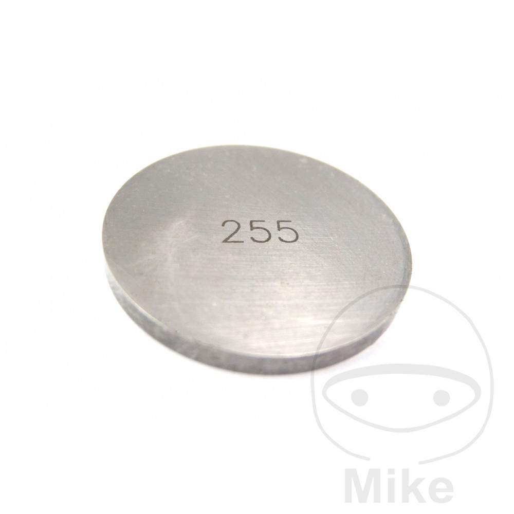 JMP valve shim 29.50 mm 2.55 MTI 7470091 SUZUKI GR 650 X SPOKE WHEEL 83-89, GR 650 CAST WHEEL 83-89, GS 400 SPOKE WHEEL 77-83, GS 400 E CAST WHEEL 78-83, GS 450 L 80-87, GS 450 SU 88, GS 450 S 80-88...