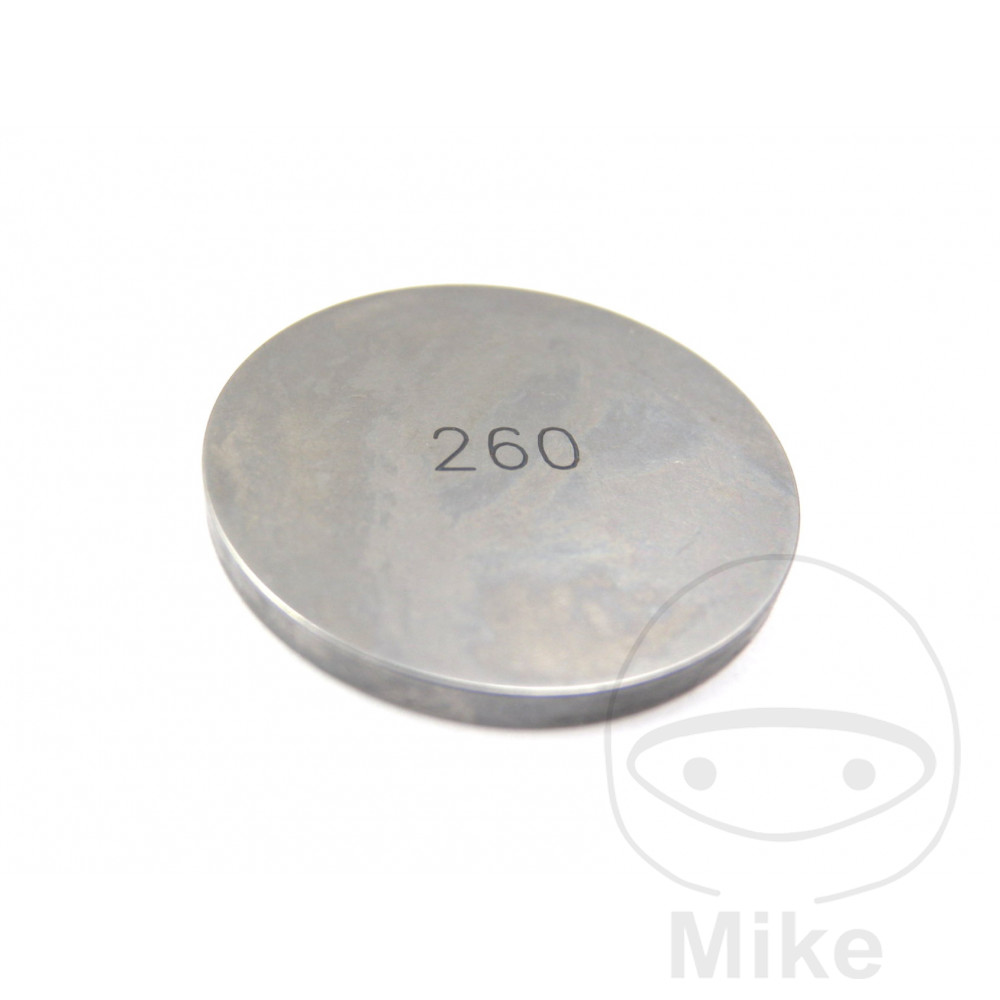 JMP valve shim 29.50 mm 2.60 MTI 7470092 SUZUKI GR 650 X SPOKE WHEEL 83-89, GR 650 CAST WHEEL 83-89, GS 400 SPOKE WHEEL 77-83, GS 400 E CAST WHEEL 78-83, GS 450 L 80-87, GS 450 SU 88, GS 450 S 80-88...