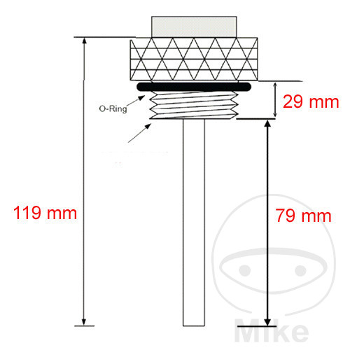 JMP ukazatel teploty oleje STOPFEN HARLEY DAVIDSON XL 883 R SPORTSTER 02-03, DAVIDSON XL 1200 SPORTSTER 98-99, DAVIDSON XL 53 883 C SPORTSTER CUSTOM 98-03, DAVIDSON XLH 883 SPORTSTER 87-92, DAVIDSON XLH 883 SPORTSTER DELUXE 88-92, DAVIDSON XLH 883 SPORTST