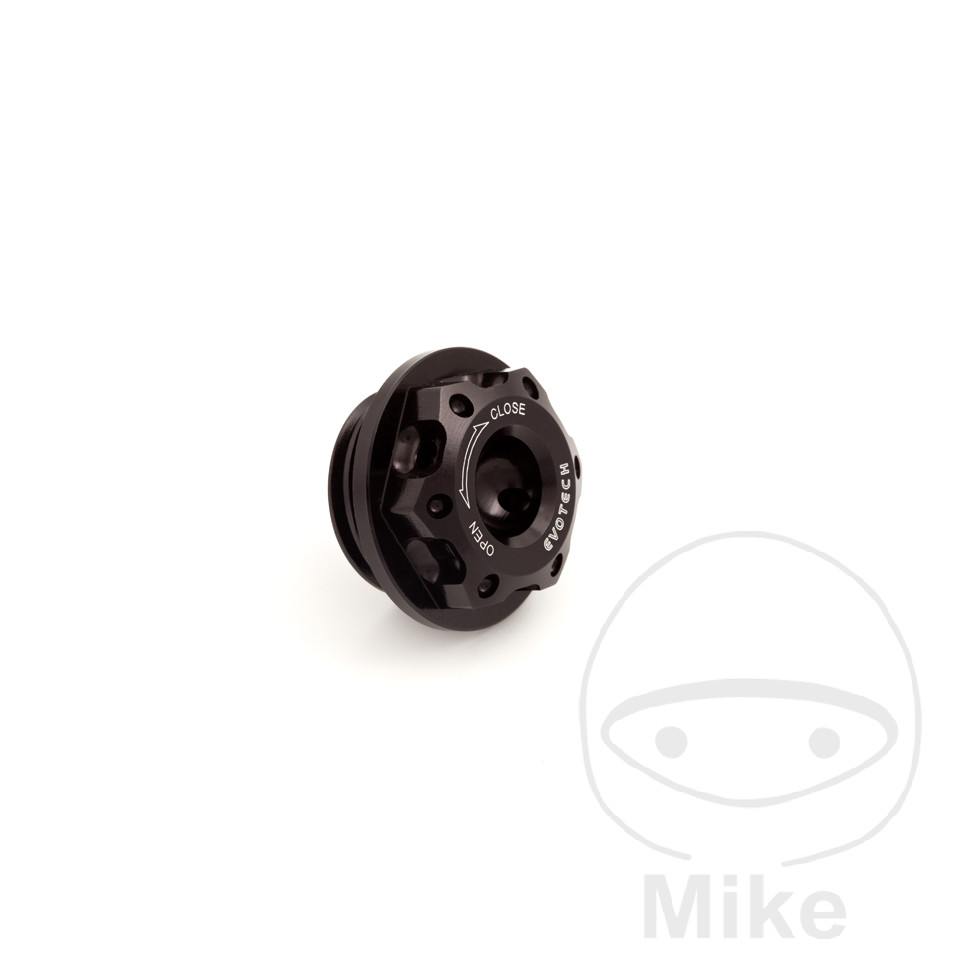 Evotech šroub Nalévací AL EVT 27X3MM černá YAMAHA BT 1100 BULLDOG 02-06, FJR 1300 A ABS 03-21, FJR 1300 AS ABS AUTOMAT 06-19, FJR 1300 AE ABS ELEKTRONICKÝ PODVOZEK 14-19, FJR 1300 01-05, FZ 750 GENESIS 91-94, FZ1 1000 S FAZER 06-15...