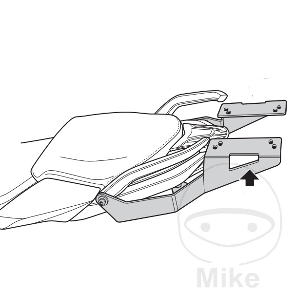 Shad držák horního kufru Shad BMW R 1200 R  ABS LC 14-18, R 1200 R  ABS LC DTC 17-18, R 1200 R  ABS LC ESA 14-18, R 1200 RS  ABS LC 15-18, R 1200 RS  ABS LC DTC 17-18, R 1200 RS  ABS LC ESA 15-18, R 1250 R  ABS 19-22...