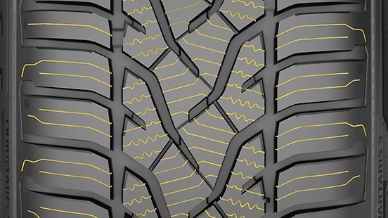 Dobré brzdné schopnosti na sněhu