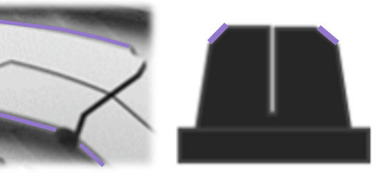 Zkosené hrany bloků pro optimalizaci kontaktní plochy při zachování tuhosti bloků..jpg