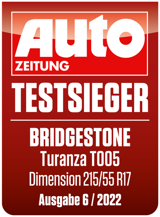 Test Auto Zeitung 2022 v rozměru 215/55 R17 - Vítěz testu