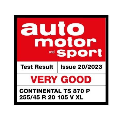 Test auto motor und sport 2023 - velmi dobrá