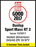 Test Auto Bild 2017 v rozměru 245/40 ZR18 - hodnocení Dobrá