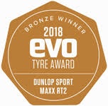 3. místo v ocenění EVO Tyre Award 2018