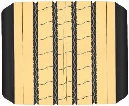 Směs běhounu s vysokou odolností proti opotřebení v kombinaci s nižším poměrem prázdných míst poskytuje pneumatice vynikající výkon při opotřebení.