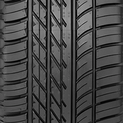 Asymetrický dezén zajišťuje optimální kontakt s vozovkou, zlepšuje ovladatelnost i na mokrém povrchu a zároveň snižuje hlučnost pro tišší a pohodlnější jízdu.