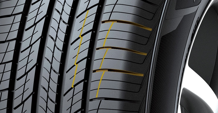 Speciální lamely a drážky pro odvod vody